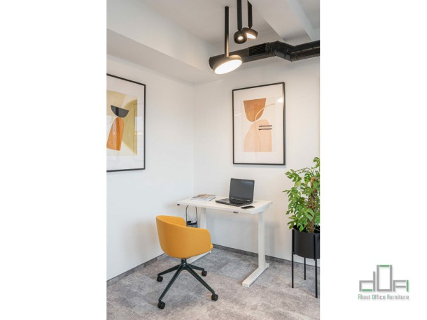 Birou operational COMPACT DRIVE reglabil pe inaltime #AboutOfficeFurniture