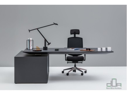 Birou managerial GRAVITY reglabil pe inaltime #AboutOfficeFurniture