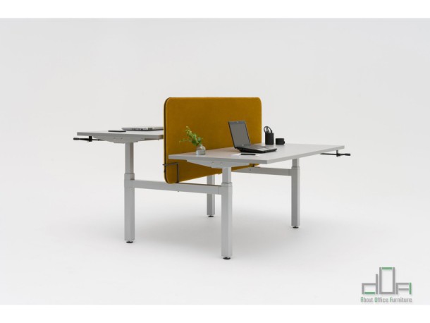 Birou operational OGI DRIVE reglabil pe inaltime #AboutOfficeFurniture