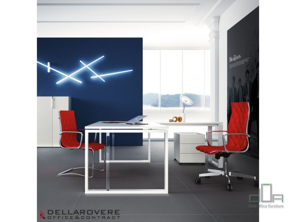 Birou managerial BIQUADRO #AboutOfficeFurniture