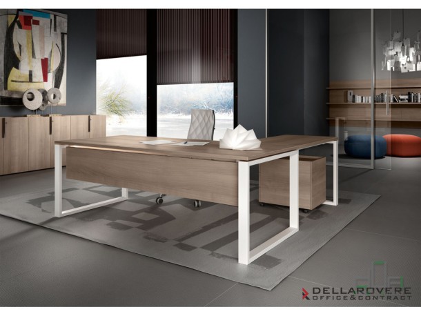 Birou managerial BIQUADRO #AboutOfficeFurniture