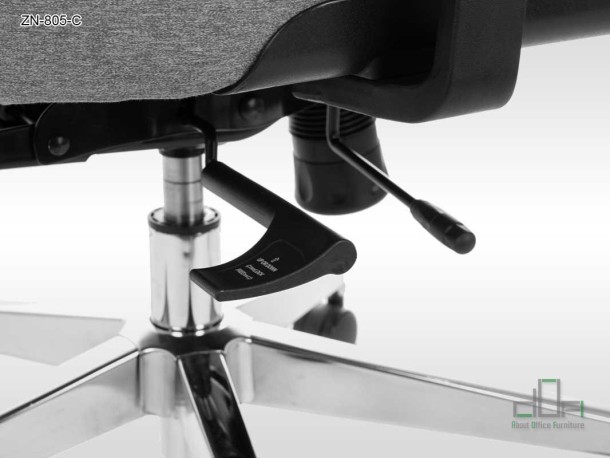 Scaun de birou rotativ, ergonomic, pivotant ZN-805-C Detalii constructive #AboutOfficeFurniture