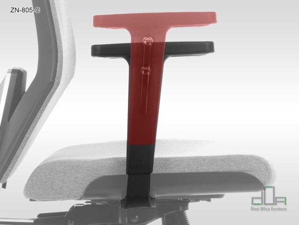 Scaun de birou rotativ, ergonomic, pivotant ZN-805-C Detalii reglaje #AboutOfficeFurniture