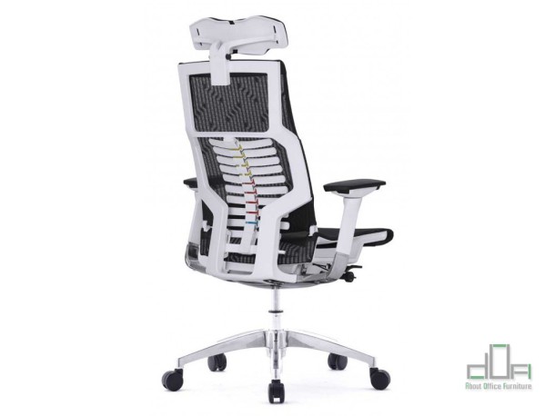 Scaun ergonomic operational PROFIT WHITE #AboutOfficeFurniture
