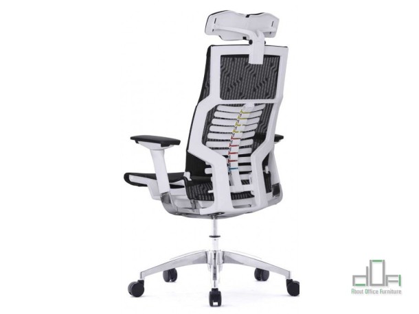 Scaun ergonomic operational PROFIT WHITE #AboutOfficeFurniture