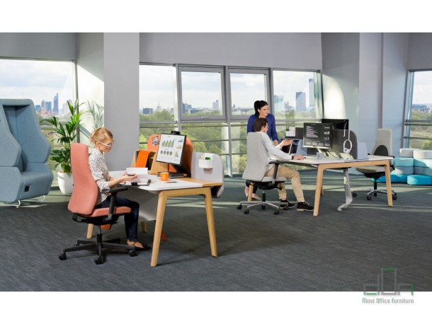 Birou operational LEVITATE #AboutOfficeFurniture