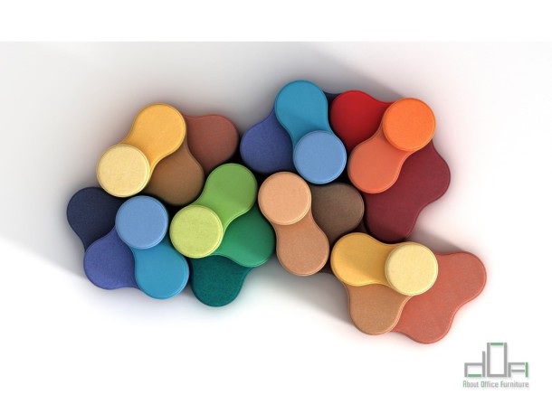 Pouf modular TAPA #AboutOfficeFurniture