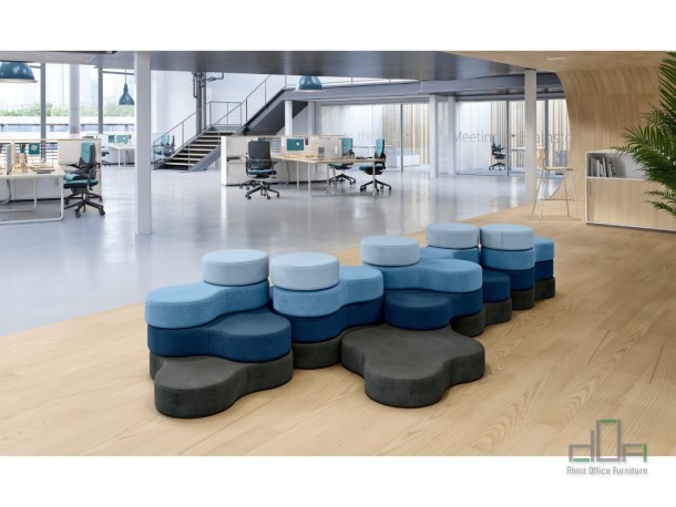 Pouf modular TAPA #AboutOfficeFurniture