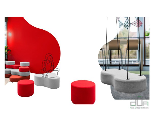 Pouf modular TAPA #AboutOfficeFurniture