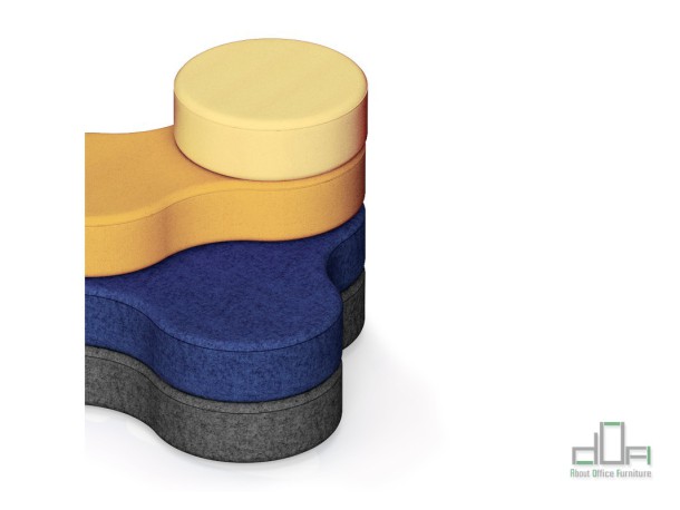 Pouf modular TAPA #AboutOfficeFurniture