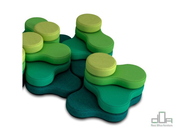 Pouf modular TAPA #AboutOfficeFurniture