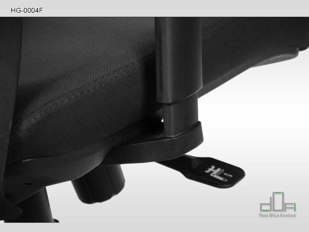 Scaun de birou rotativ, ergonomic, pivotant, negru HG-0004F detalii constructive #AboutOfficeFurniture