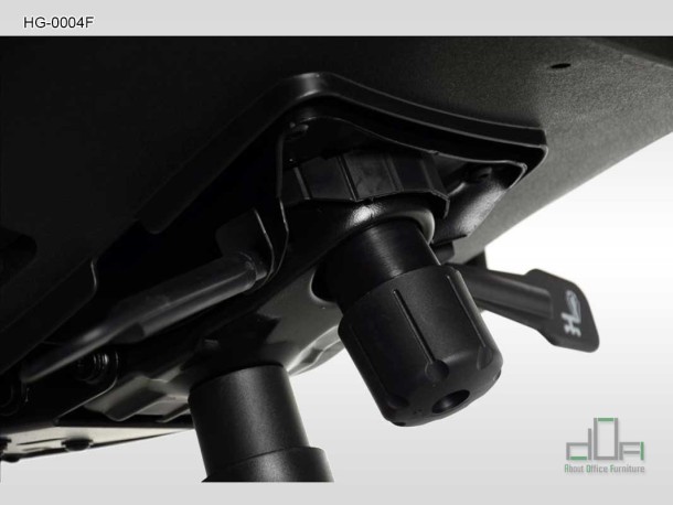 Scaun de birou rotativ, ergonomic, pivotant, negru HG-0004F detalii constructive #AboutOfficeFurniture