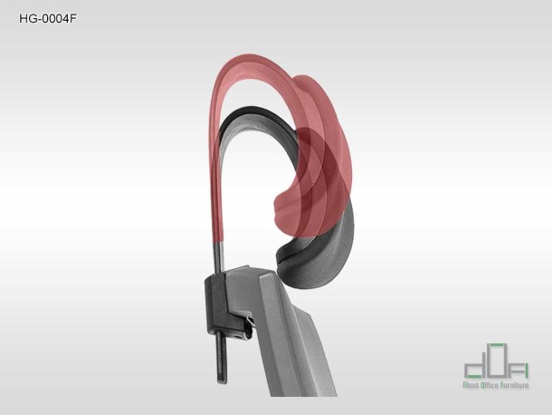 Scaun de birou rotativ, ergonomic, pivotant, negru HG-0004F reglaje specifice #AboutOfficeFurniture