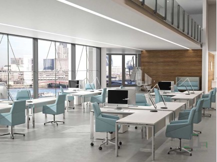 Birou operational CONCEPTO-FREE #AboutOfficeFurniture