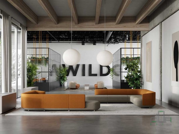 Canapea modulara AFINA #AboutOfficeFurniture