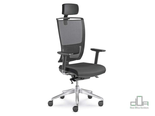 Scaun ergonomic operational LYRA NET #AboutOfficeFurniture