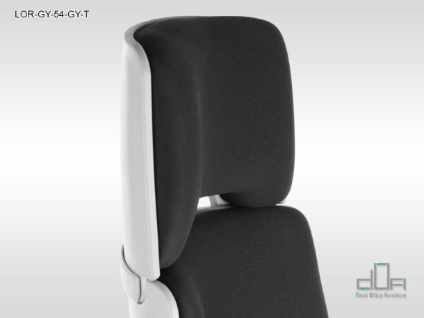 Scaun de birou rotativ, ergonomic, pivotant LORETTO LOR-GY-54-GY-T #AboutOfficeFurniture