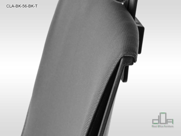 Scaun de birou rotativ, ergonomic, pivotant CLAYTON CLA-BK-56-BK-T #AboutOfficeFurniture