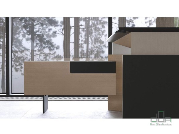 Birou managerial reglabil pe inaltime MOVE and LEAD #AboutOfficeFurniture