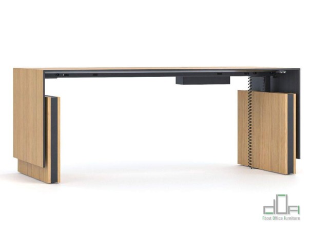 Birou managerial reglabil pe inaltime MOTION EXECUTIVE #AboutOfficeFurniture