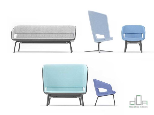 Fotoliu gama Twist and Sit #AboutOfficeFurniture