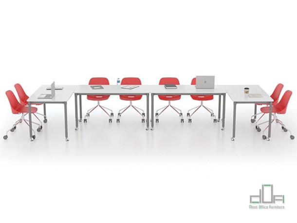 Mese modulare gama HANDI #AboutOfficeFurniture