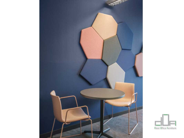 Panouri decorative fonoabsorbante de pereți Bazalto #AboutOfficeFurniture